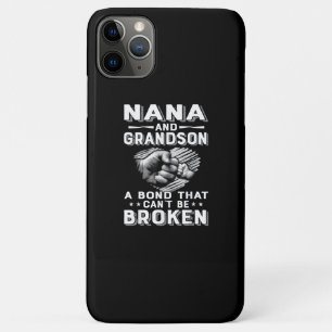 Funda Para iPhone 11 Pro Max Nana Y Grandson Un Bono Que No Se Puede Romper