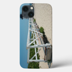 Funda Para iPhone 13 Nantucket. Antiguo faro de madera