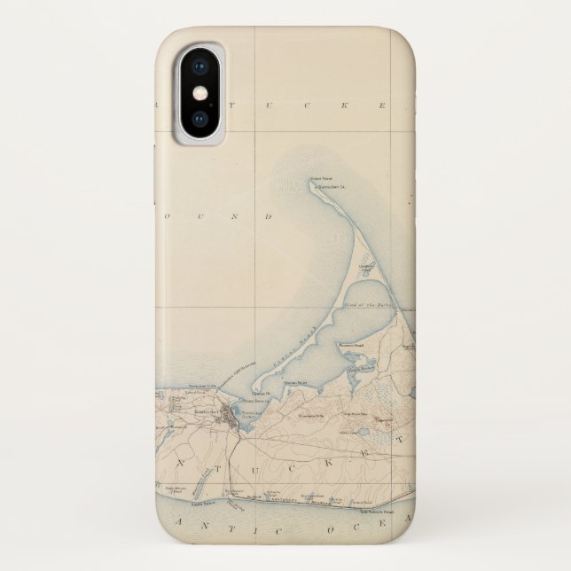 Funda De Case-Mate Para iPhone Nantucket, Massachusetts (Reverso)