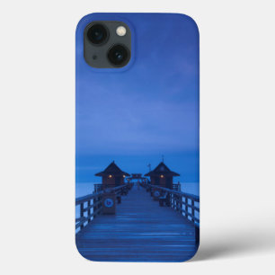 Funda Para iPhone 13 Nápoles Pier, amanecer