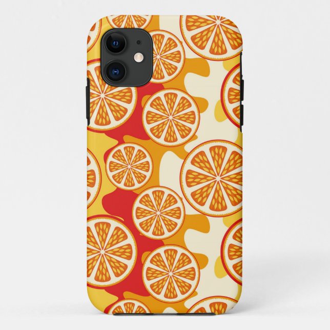 Funda De Case-Mate Para iPhone Naranja (Reverso)