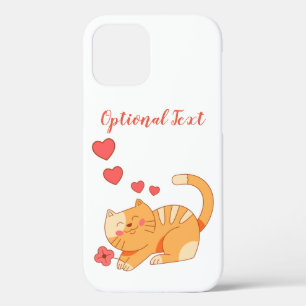 Funda Para iPhone 12 Naranja Amante De La Cuta Tabby Kitten