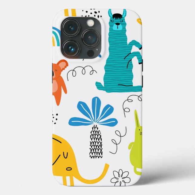 Funda De Case-Mate Para iPhone Naranja azul australiano de moda masa amarilla ver (Reverso )