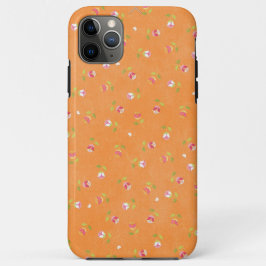 Funda Para iPhone 11 Pro Max Naranja caprichoso Tulip Design