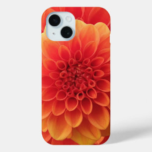 Funda Para iPhone 15 Naranja Dahlia