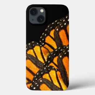 Funda Para iPhone 13 naranja de arte de la ala de mariposa monarca y ne