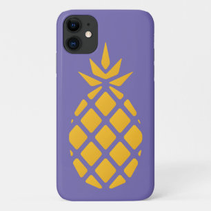 Funda Para iPhone 11 Naranja de fruta y piña púrpura