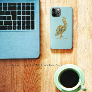 Funda Para iPhone 11 Pro Naranja de rana tropical