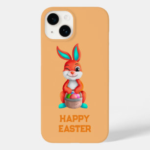 Funda Para iPhone 14 De Case-Mate Naranja Feliz Pascua