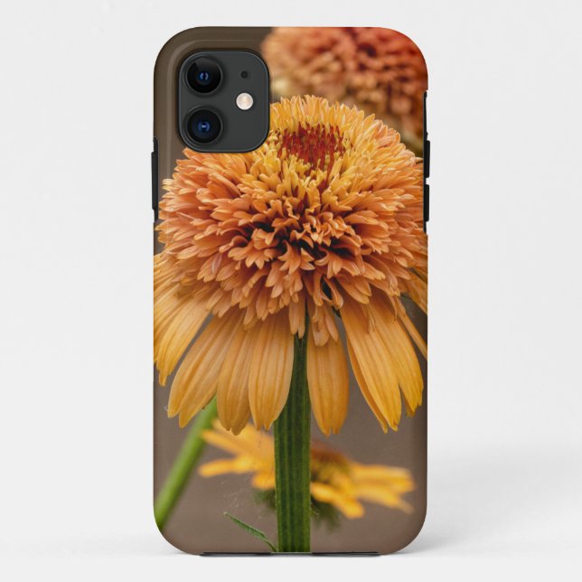Funda De Case-Mate Para iPhone Naranja Flor Delight (Reverso)