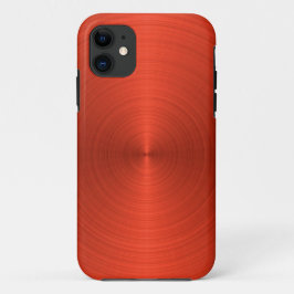 Funda Para iPhone 11 Naranja metálico