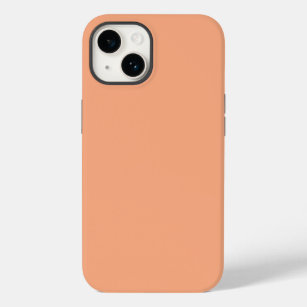 Funda Para iPhone 14 De Case-Mate Naranja pastel de albaricoque plano de color sólid