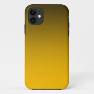 Funda Para iPhone 11 Naranja quemado con dos tonos