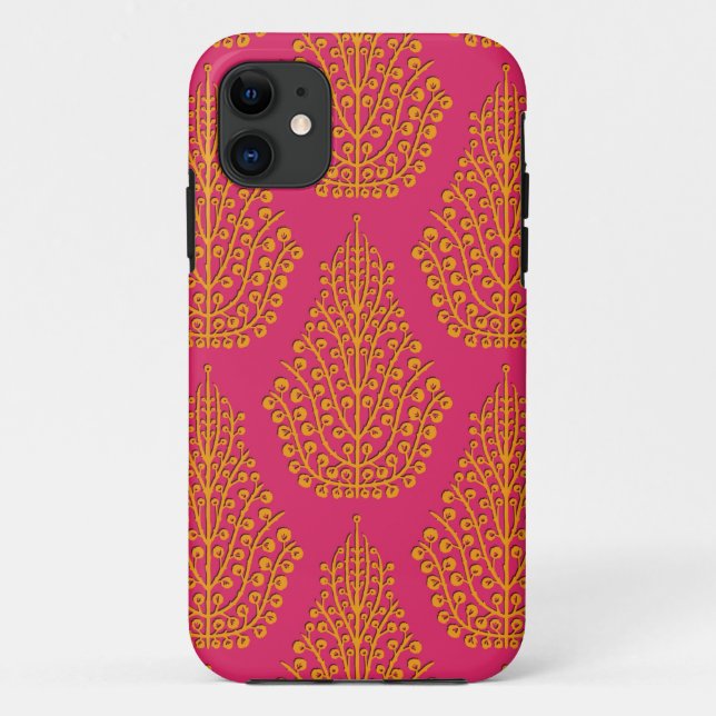 Funda De Case-Mate Para iPhone naranja satsuma rosa SPIRIT (Reverso)