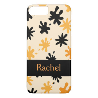 title_seo2 Naranja Splat Attack Personalized iphone 7