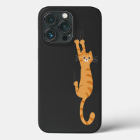 Naranja Tabby Cat Colgando | Gracioso gato rayado