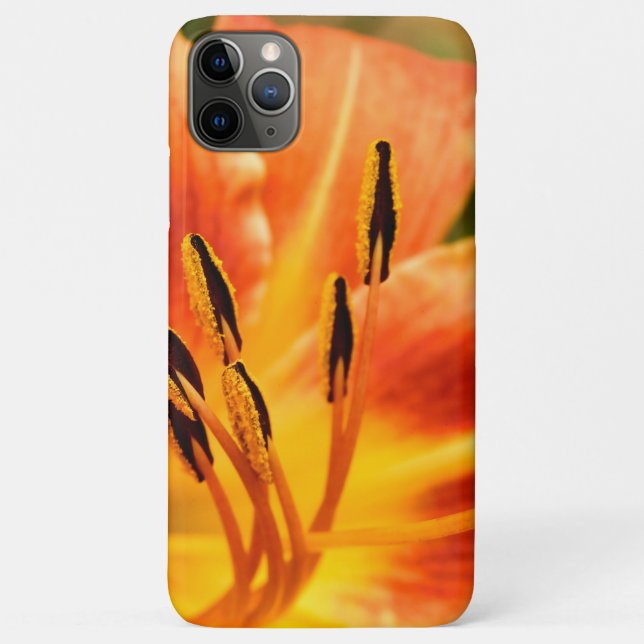 Funda De Case-Mate Para iPhone Naranja Tiger Lily (Reverso)
