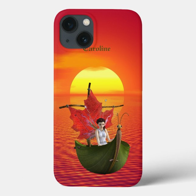 Funda De Case-Mate Para iPhone Naranja Vision (Reverso)