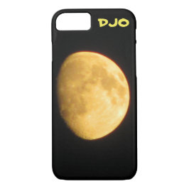 Funda Para iPhone 8/7 Naranja Waxing Moon