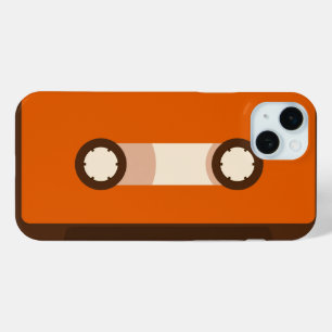 title_seo2 Naranja y cinta de cassette retro marrón