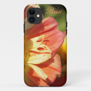 Funda Para iPhone 11 Naranja Y Funda Yellow Dahlia Flower iPhone 5