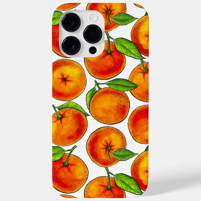 Funda De Case-Mate Para iPhone Naranjas (Reverso)