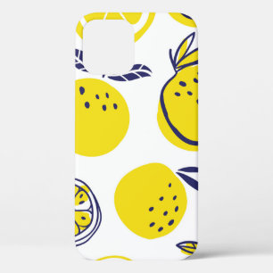Funda Para iPhone 12 Naranjas frutos sin fisuras