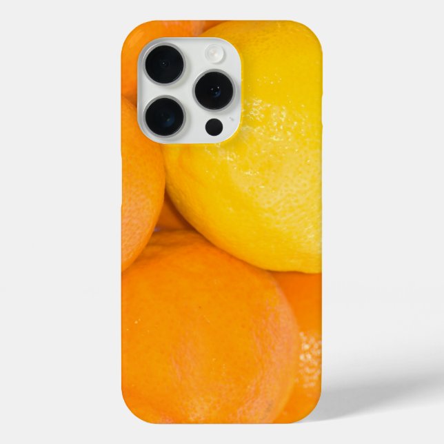 Funda De Case-Mate Para iPhone Naranjas Lemons Fotografía de alimentos cítricos p (Reverso )