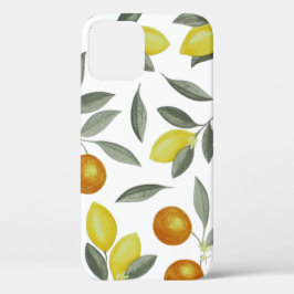 Funda Para iPhone 12 Naranjas y lemones