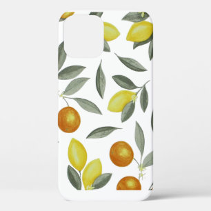 Funda Para iPhone 12 Naranjas y lemones