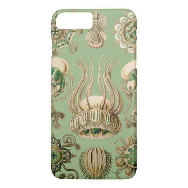 Funda De Case-Mate Para iPhone Narcomedusae de Ernst Haeckel (Reverso)