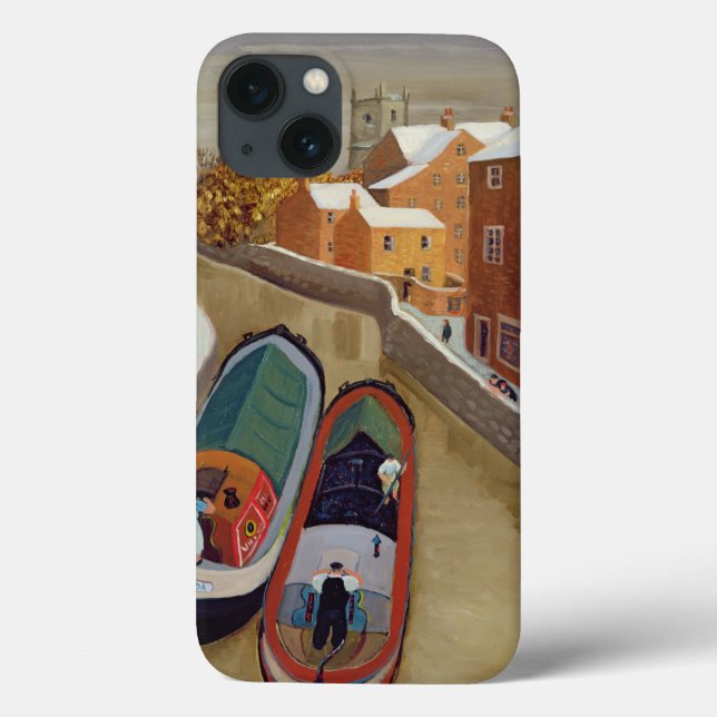 Funda De Case-Mate Para iPhone Narrow Boats (Reverso)