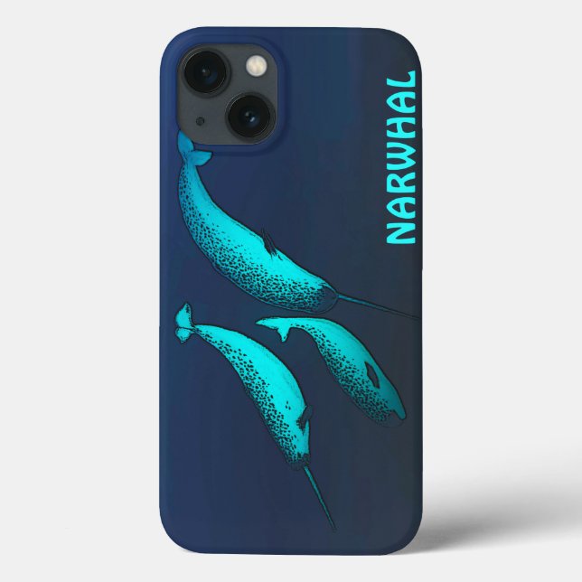 Funda De Case-Mate Para iPhone Narwhal (Reverso)