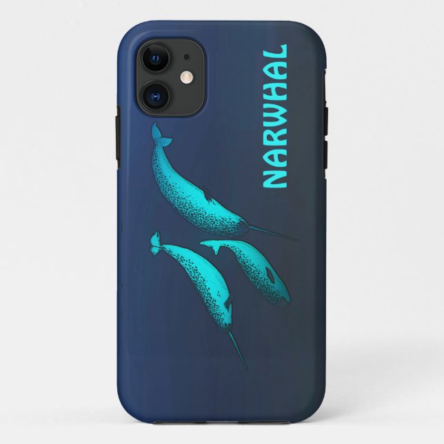 Funda De Case-Mate Para iPhone Narwhal (Reverso)