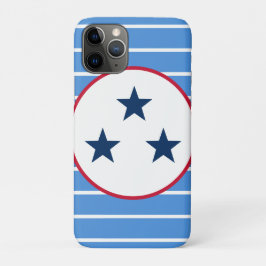 Funda Para iPhone 11 Pro Nashville, Tennessee Volunteer State Tri-Star
