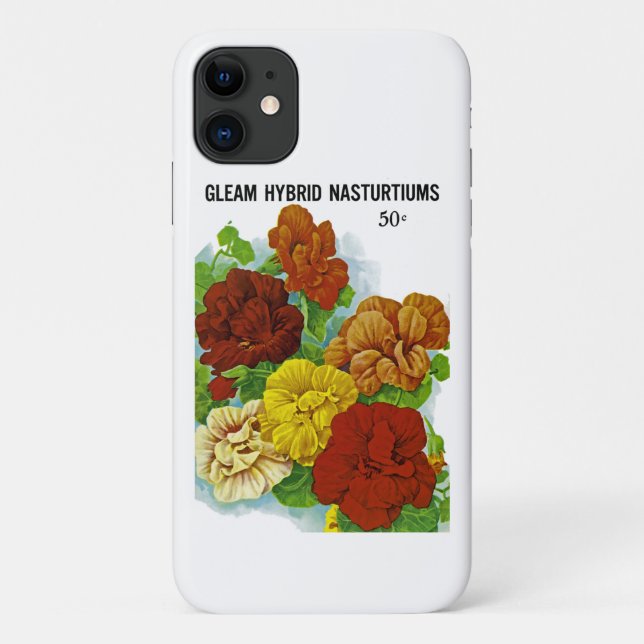 Funda De Case-Mate Para iPhone Nasturtios (Reverso)