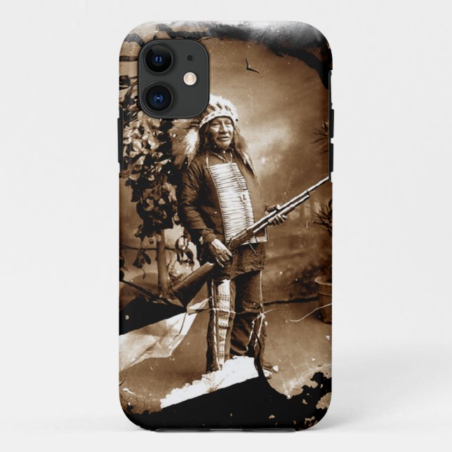 Funda De Case-Mate Para iPhone Nativo americano no identificado (Reverso)