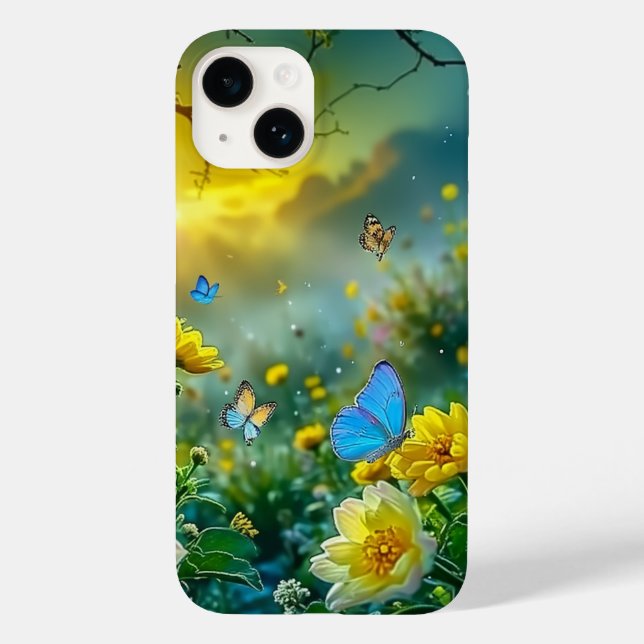 Funda De Case-Mate Para iPhone naturaleza (Reverso )