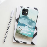 Funda Para iPhone 11 Naturaleza acuática moderna Empecemos la aventura<br><div class="desc">Naturaleza acuática moderna Empecemos la aventura</div>