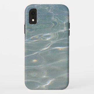 Funda Para iPhone XR Naturaleza azul del Resumen del Agua del Caribe