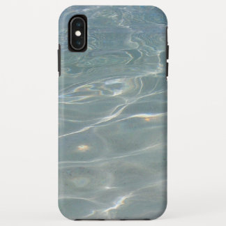 Funda Para iPhone XS Max Naturaleza azul del Resumen del Agua del Caribe
