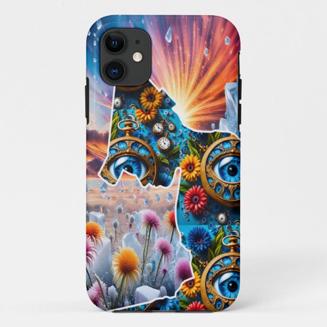 Funda De Case-Mate Para iPhone Naturaleza con tiempo (Reverso)