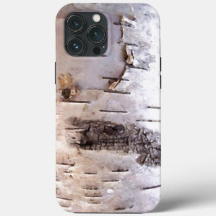 Funda Para iPhone 13 Pro Max Naturaleza de la fotografía de Birch Bark