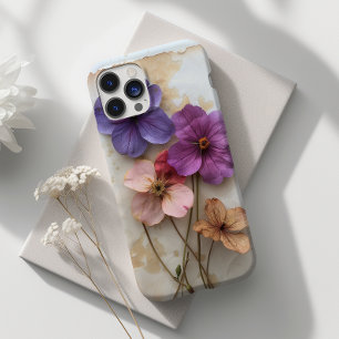 Funda Para iPhone 14 Pro Max De Case-Mate Naturaleza de la impresión botánica floral de flor