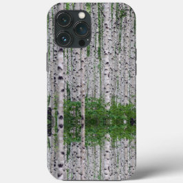 Funda Para iPhone 13 Pro Max Naturaleza de los bosques de árboles de aves
