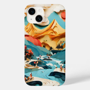 Funda Para iPhone 14 De Case-Mate Naturaleza en capas