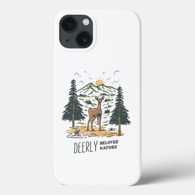 Funda De Case-Mate Para iPhone Naturaleza querida (Reverso)