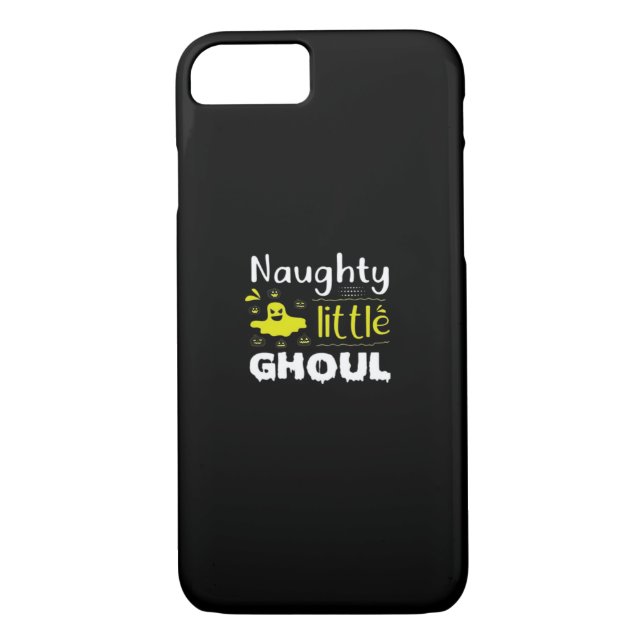 Funda De Case-Mate Para iPhone Naughty Little Ghoul (Reverso)