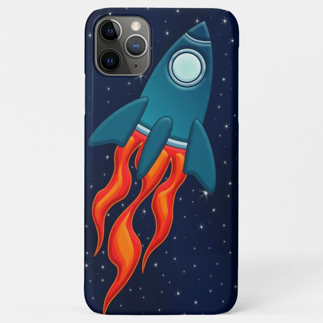 Funda De Case-Mate Para iPhone Nave espacial en el espacio (Reverso)