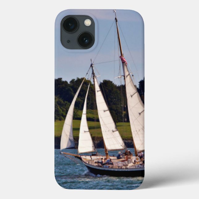 Funda De Case-Mate Para iPhone Navegando en Newport, Rhode Island, EE. UU. (Reverso)